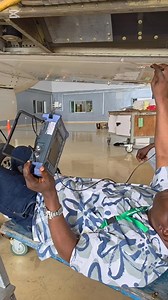 275K views · 198 reactions | Non destructive testing..... what type of NDT is this? #aircraftrepairs #mechanic | Topspeedgermany | Facebook