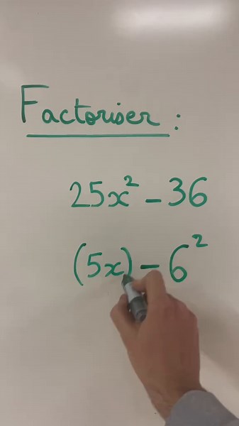 Factoriser une expression algébrique pour le brevet