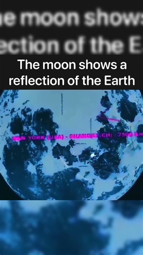 The moon is a plasma reflection of the true lands of this realm. #