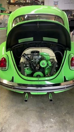 Quick cold start on the 1971 Volkswagen Super Beetle