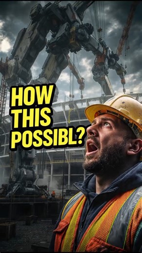 "Robots Built a Stadium for 100,000 People in Just 48 Days! (Full Extreme Construction)" #Robotbuild