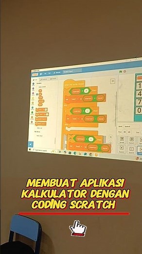 MEMBUAT APLIKASI KALKULATOR DENGAN CODING SCRATCH #koding #codinganak #scratchbahasaindonesia