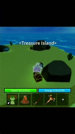 I Found the Secret Treasure Island in Blox Fruits! 💰🏝️ #roblox