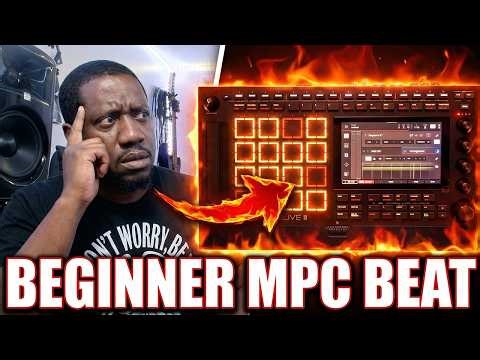 Learn the exact beginner workflow to make a full beat on MPC Live 3.