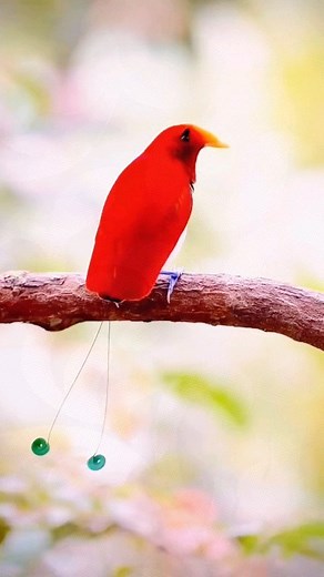The King bird-of-paradise (Cicinnurus regius) stands out for its vivid plumage and intricate courtship rituals, earning it a reputation as one of the most captivating birds in the animal kingdom. #reels #viral #india #quotes #bhfyp #trending #poetry #sad #lovequotes #writersofinstagram #writer #paradise | Bird Lovers