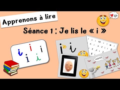 Le son i - la lettre i - Lecture CP / Apprendre à lire - S1 : Je lis le "i" - Méthode de lecture