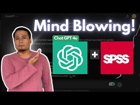How to Combine ChatGPT and SPSS for Data Analysis!