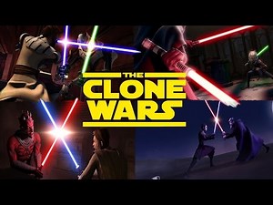 Die 10 besten Lichtschwertkämpfe in Star Wars The Clone Wars | MarcSarpei