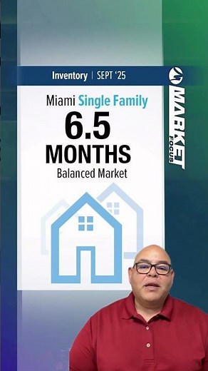 Miami Real Estate Market update Sept 2025