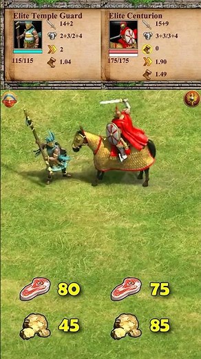 Temple Guard vs Centurion | Muisca vs Romans | AoE2