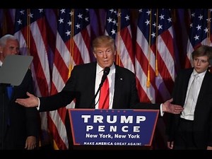 Trump's Victory Speech in GoAnimate
