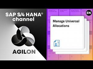 Universal Allocations in SAP S/4 HANA 1909 (LIVE DEMO in SAP FIORI)