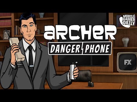 ARCHER: DANGER PHONE Gameplay Walkthrough Part 1 - Operation 1-5 Cutscenes (iOS, Android)