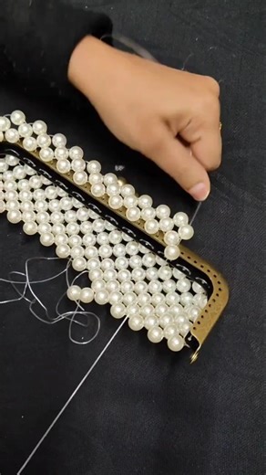 how to add frame 🪟|#shorts #upharbags #diy #beadedbag #handmade #india