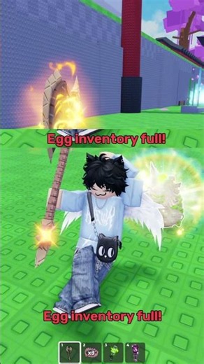 GAGAL Dapat Telur Divine gara gara tas penuh di Steal an Egg #roblox