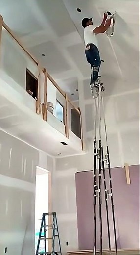 Drywall Finish Level 2✨️#drywaller #enseco #finisher #drywall