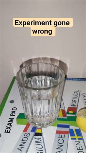 lime water and cell experiment gone wrong #Shorts