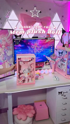 43K views · 730 reactions | ⭐️ unboxing my Mem plush doll 諾Cyrene looks so adorable in her fairy form, both IRL and in-game! 﫶 this is an officiaI Honkai Star Rail merch from miHoYo~ hoping to get Mem's plush pendant next hehehee  S H 0 P E E  L l N K i n m y B l O #cyrene #honkaistarrail #starrail #elysia #hoyoverse | Elyxirine | Facebook