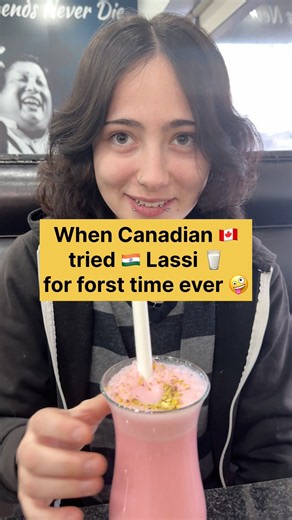 Canadian Tries Mango & Rose Lassi for the First Time! 🇨🇦🇮🇳 | Which One Wins? 🥭🌸