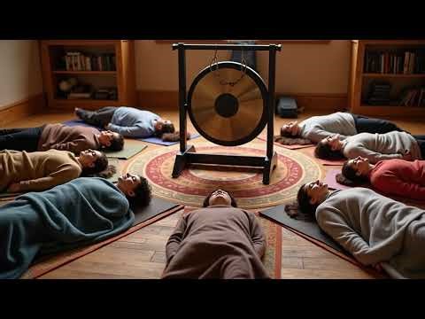 Sleep Sound Bath Music | Gong Sounds for Insomnia, Anxiety & Deep Rest