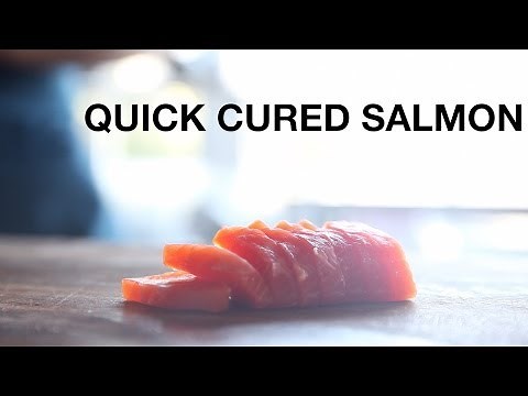 Quick-Cured Salmon Crudo Recipe • ChefSteps