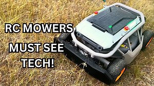 RC Mower Goes Where No One Else Can – Must-See Tech!