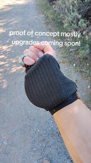 monowire prototype 0.6 had an idea to make a ring, watch combo but sleek. another project! #cyberpunk #martialarts #retractable #meteorhammer #meditation