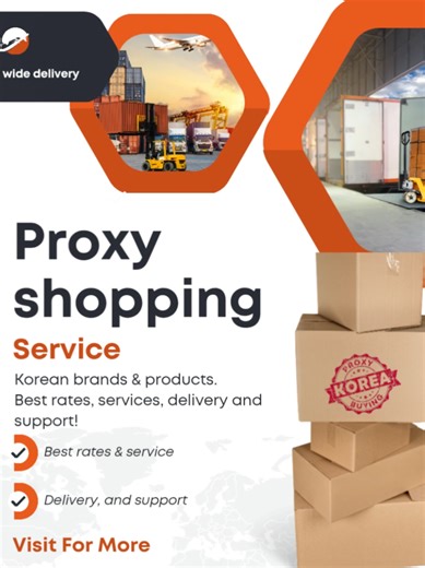 Korean address and storage service. We consolidate your package. #Korea #KoreaShopping
