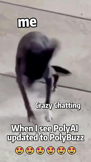 After PolyAI turned into Polybuzz... I'm chatting like a maniac and just can't stop!🤩 #polyai #polybuzz #aibot #aicommunity #aichatbot #aicharacter #fyp