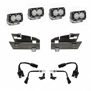 RAM S2 Sport Dual Fog Pocket Light Kit - RAM 2019-24 1500 Rebel; 2021-24 1500 TRX - Baja Designs - Off-Road LED & Laser Lights | Automotive, Jeep, Truck, UTV, ADV, Dirtbike