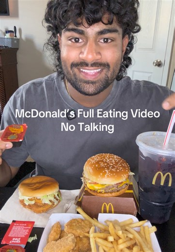 McDonald's Full Mukbang Eating Experience Uncovered