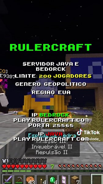Melhores servidores de Minecraft Roleplay - Labora, Roller Craft, Lod, e Ar Tênis