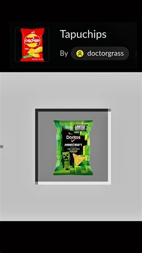 Minecraft me craft a Chip packet #minecraft #mcpe #shorts