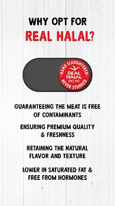 Al Islami provides you with real halal, hand-slaughtered, never-stunned meat, ensuring ethical treatment, the highest quality standards for you and your family. #Realhalal #MakesMeProud #Premium #Benefits #AlIslamiFoods #PremiumFood #AlIslamiPremium #Pure #neverstunned | Al Islami Foods