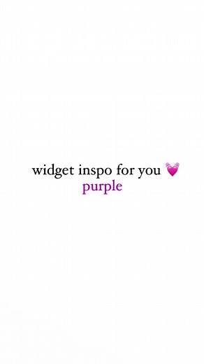 #purple #widget