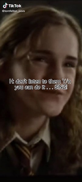 Harry Potter Boys Reacting to Y/N Singing Videos
