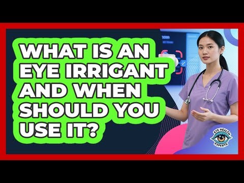 What Is An Eye Irrigant And When Should You Use It? - Eye Health Experts