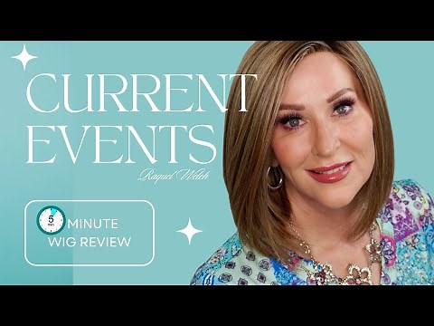 CURRENT EVENTS Wig Review | SS ICED CAPPUCCINO | Raquel Welch | 5 Minute Review | BEST SELLING WIG