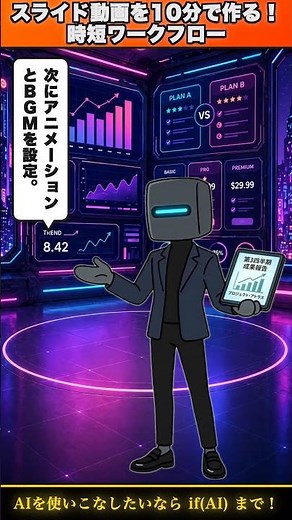 スライド動画を10分で作る！時短ワークフロー #Shorts