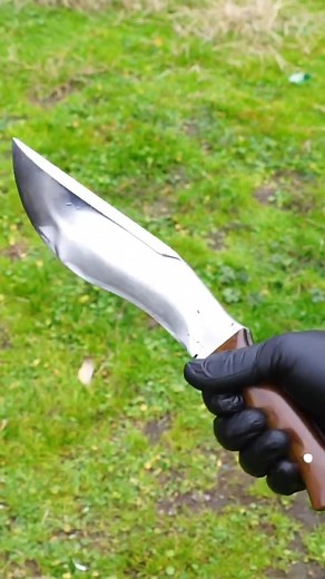 Making KUKRI Knife with Basic Tools. #kukri #creative #idea #forging #crafting #best #iconic #art #motivation #inspiration #viralvideo #viralreels #trend #trending #fyp | Golden Relics
