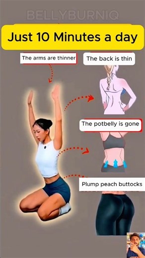 One Move to Flat Belly! 🛑 Daily 100 Reps Challenge (No Equipment) 🔥🏠 #BellyBurniq #flatbelly