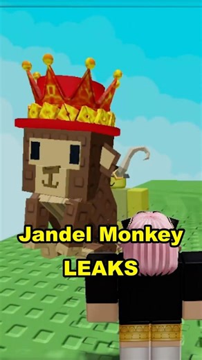Jandel Monkey LEAK #growagarden #roblox