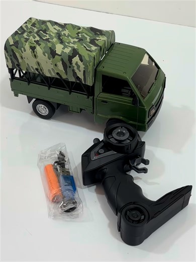 RC Military Army Truck Unboxing! Camo Beast with Lights & Sounds 🔥🚛💥 New RC Military Truck unboxing! Camo look, rugged tires & real army vibes 😎 Tag your battle buddy! Mission ready? 💪 #RCArmy #MilitaryRC #Unboxing #ArmyToy #RCTruck #Shorts