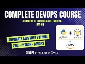 Day-65 | AWS with Python (Boto3) | Complete Beginner Guide for DevOps Engineers