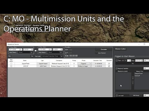 C: MO - Multimission Units and the Operations Planner