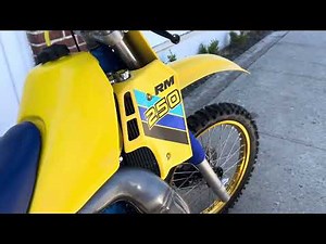 1986 Suzuki RM 250