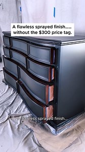 Smooth finish, less cleanup, no chaos. 💪 This is the beginner spraying setup that just works! Comment 🌟SPRAY🌟and I'll send you the whole setup!👇 | A Ray of Sunlight - Painted Furniture & DIY