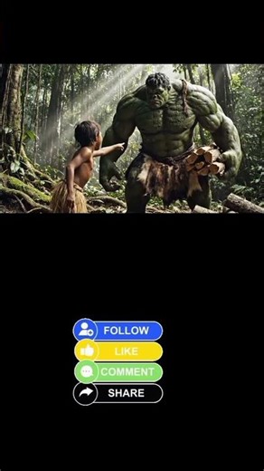 Heroic Hulk saves villagers from Python /full vedio on channel ..