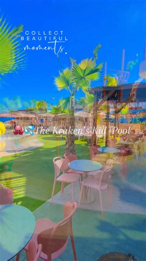 181K views · 203 reactions |  The Kraken’s Kid Port Pool at Magic Pirates Island Resort is every child’s dream!  Slides and water jets for hours of fun  A giant Kraken bursting from the pool for endless adventure ☀️ Sunshine, laughter, and non-stop action for the kids …while you sit back, relax, and enjoy some well-earned peace.  | Benidorm Resort Expert | Facebook