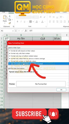 Cách tự động kẻ khung trong Exel #hoccungquocmedia #thuthuattinhoc #shortvideo #shorts #excel #word